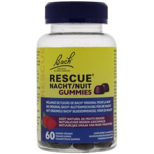 Bach - Rescue Gummies Nacht - 60 Stuks - Voor Rust in de Nacht