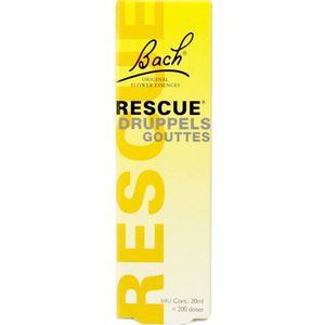 Bach - Rescue Druppels - 20 ml - Bloesemtherapie