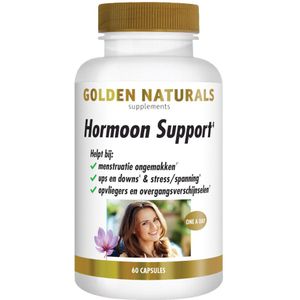 Golden Naturals - Hormoon Support - 60 Vegacapsules