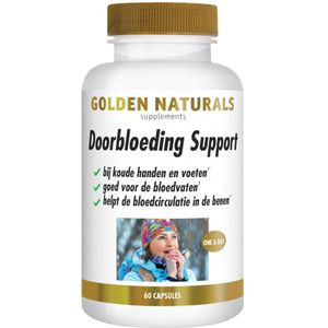 Golden Naturals - Doorbloeding Support - 60 Vegacapsules