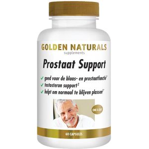 Golden Naturals - Prostaat Support - 60 Vegacapsules