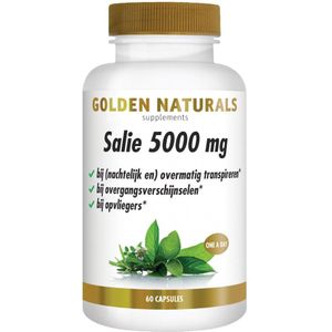 Golden Naturals - Salie 5000mg - 60 Vegacapsules