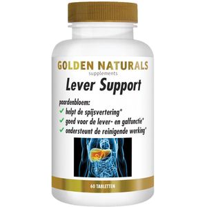 Golden Naturals - Lever Support Vegan - 60 Tabletten