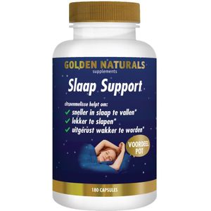 Golden Naturals - Slaap Support - 180 Vegacapsules