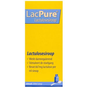 Lacpure - Lactulosesiroop - 200 ml - Voedingssupplementen