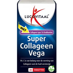 Lucovitaal - Collageen Vega Super - 30 Tabletten - Vegetarisch - Met Vitamine C