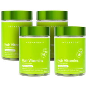 Veganboost - Hair Vitamins - Appel - 60 Gummies