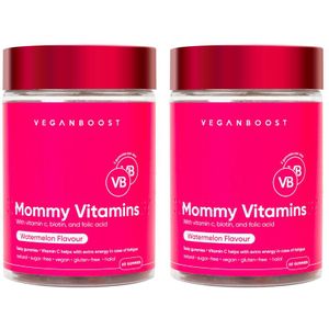 Veganboost - Hair Vitamins Mommy - Watermeloen - 60 Gummies
