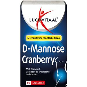 Lucovitaal - D-Mannose Cranberry - Tabletten - 60 stuks