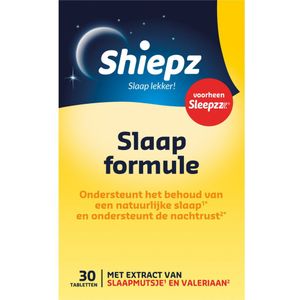 Shiepz - Slaap Formule - 30 Tabletten