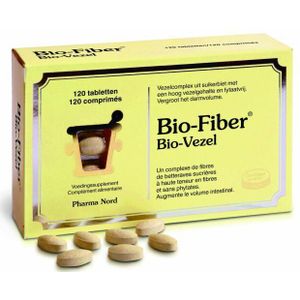 Pharma Nord - Bio-Vezel Fiber - 120 Tabletten - Voedingssupplement met Plantaardige Vezels