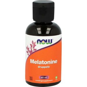 2x NOW Melatonine 0,149 mg Druppels 60 ml