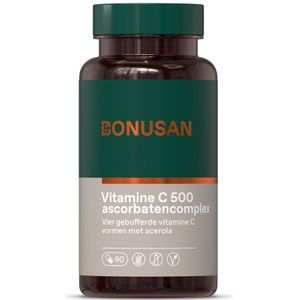 Bonusan - C 500 Ascorbatencomplex - 90 Capsules - Vitamine C