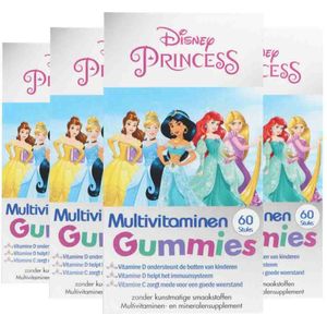 Disney - Multivitamines Princes - 60 Gummies - Zonder Kunstmatige Kleur- en Smaakstoffen