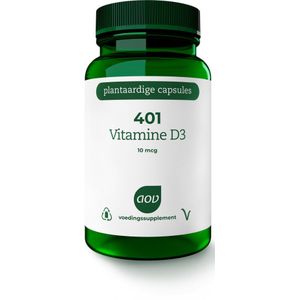 AOV 401 - Vitamine D3 - 10 mcg - 60 Vegacapsules