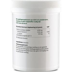 AOV - 331 - Vitamine C - Calcium Ascorbaat - 250 gr - Poedervorm