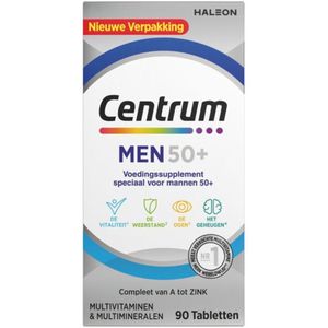 Centrum Men 50+ - Multivitaminen - 90 Tabletten