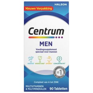 Centrum - Men - Multivitaminen - 90 Tabletten