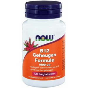 NOW - Geheugenformule B12 - 1000mcg - 100 Zuigtabletten