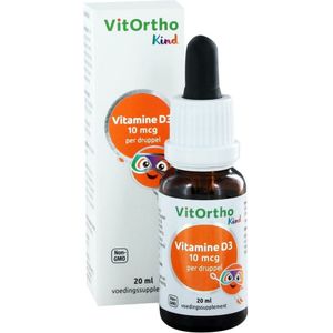 Vitortho - Vitamine D3 Kind - 20 ml - 2x Fles