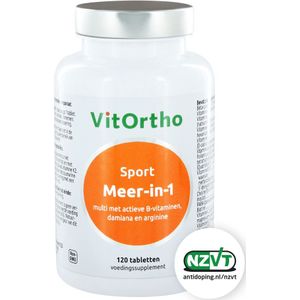 Vitortho - Meer In 1 Sport - Multivitamine - 120 Tabletten
