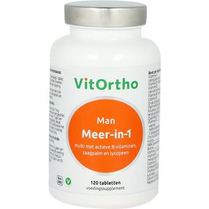 Vitortho - Meer In 1 Man - Multivitaminen - 120 Tabletten