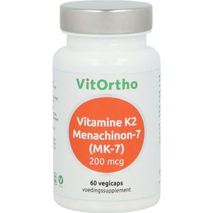 Vitortho - Vitamine K2 Menachinon 7 - 60 Vegacapsules