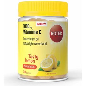 Roter - Vitamine C Gummies - Tasty Lemon - 30 Stuks - Hoog Gedoseerd 1000 mg