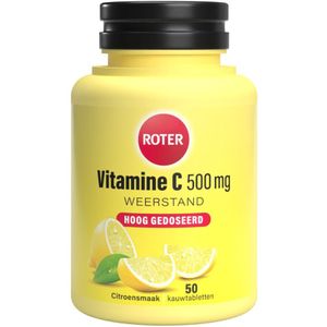 Roter - Vitamine C Hooggedoseerd - 500 mg - 50 Kauwtabletten