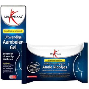 Lucovitaal - Aambeien Gel en Anale Verzorgingsdoekjes - Pakket