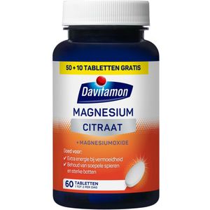 Davitamon - Magnesium Citraat - 60 Tabletten