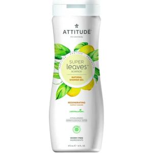 Attitude - Super Leaves - Douchegel - 473 ml - Regenerating Lemon Leaves
