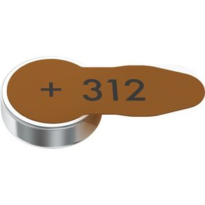 Varta - Hearing Aid Batteries 312 - Blister - 6 Stuks