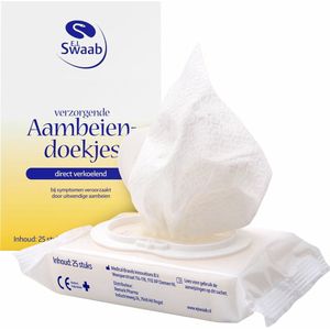 Dr. Swaab - Verzorgende Aambeiendoekjes - 25 Stuks