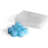Stopz. - Silicone Aqua - Oordoppen - 2 x 8 stuks - Voordeelverpakking