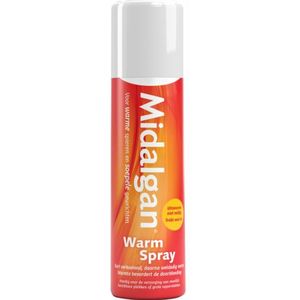 Midalgan - Warm Spray - 150 ml - Voor Vermoeide Spieren en Gewrichten