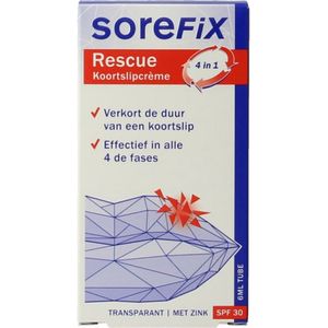 2x Sorefix Rescue Koortslipcreme 6 ml