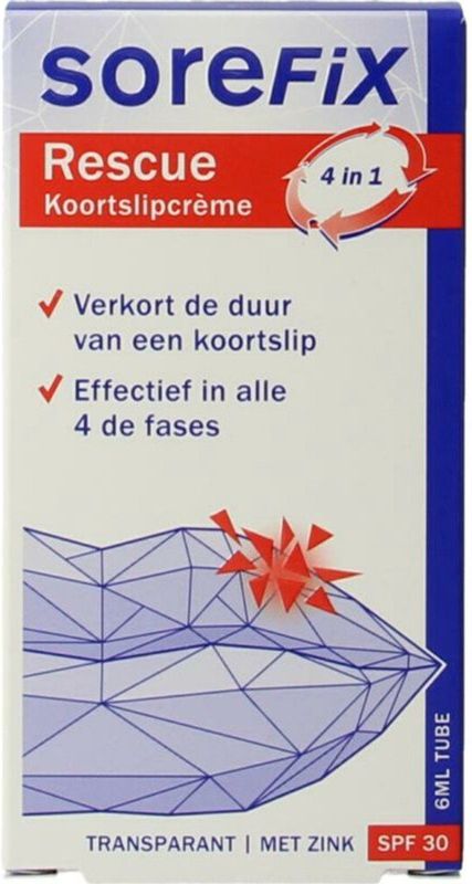 Sorefix Rescue Koortslipcreme - 2 x 6 ml - Voordeelverpakking