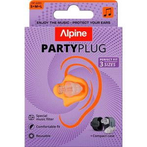Alpine - Partyplug - Oordopjes - Voordeelverpakking - 2 x 1 set
