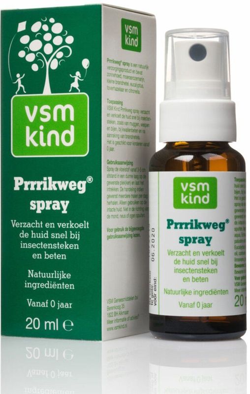 VSM - Kind Prrrikweg Spray - 20 ml - Insectenbeetmiddel