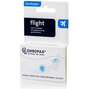2x Ohropax Oordopjes Filter Flight 1 paar