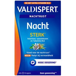 Valdispert - Nacht Sterk - Slaapmiddelen - 40 Tabletten