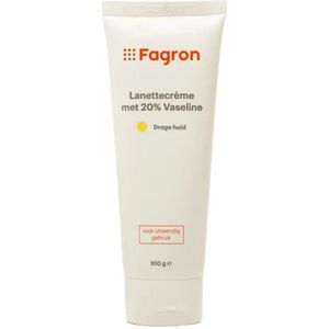 2x Fagron Lanettecreme Vaseline 20% 100 gr