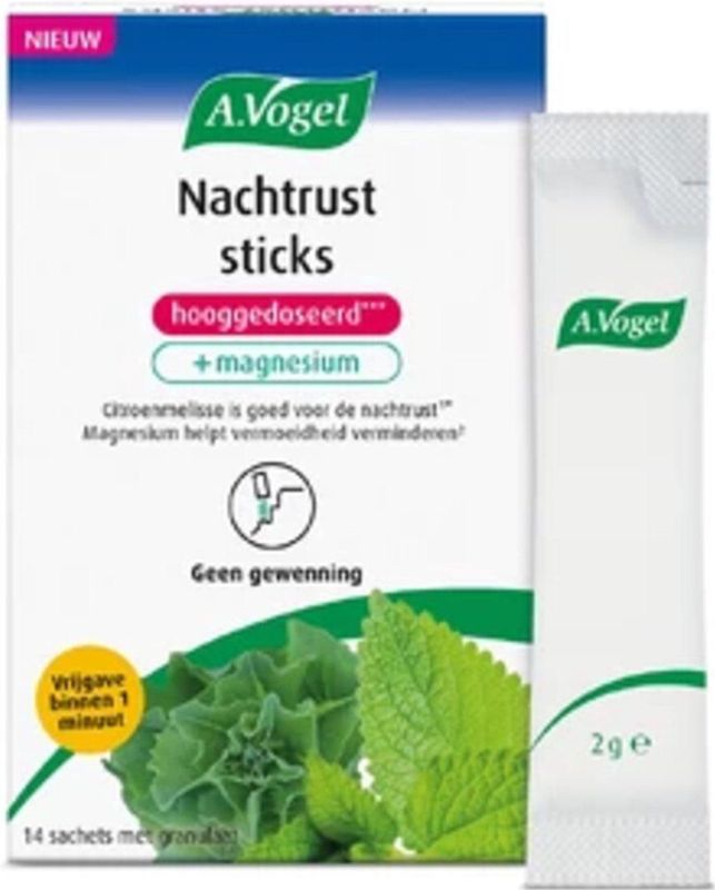 A.Vogel - Nachtrust Sticks Hooggedoseerd - 14 Stuks