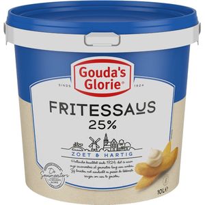 Gouda's Glorie Fritessaus 25% - Emmer 10 liter