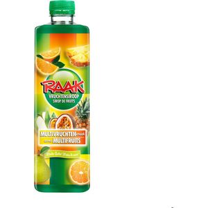 RAAK Vruchtensiroop Multivruchten 0,75ltr (6 flessen, incl. verzendkosten)