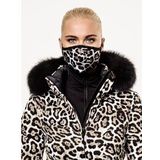 Goldbergh - Loes - Gezichtsmasker - Leopard - Polyester/Elastaan