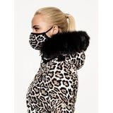 Goldbergh - Loes - Gezichtsmasker - Leopard - Polyester/Elastaan