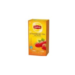 Thee lipton refresh strawberry 25x1.5gr | Pak a 25 stuk