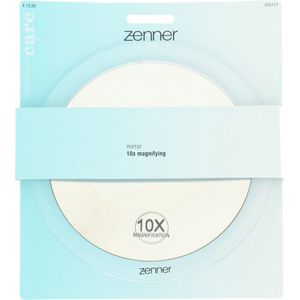 Zenner - Vergrotende Spiegel - 10x - Make-up Spiegel met Zuignappen - Afneembaar en Reisklaar